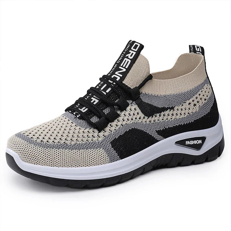 Selina | Breathable Lace-Up Shoes – Ideal for Walking and Running