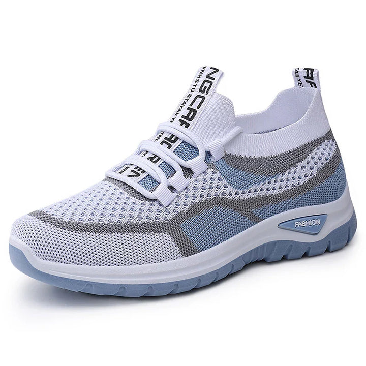 Selina | Breathable Lace-Up Shoes – Ideal for Walking and Running