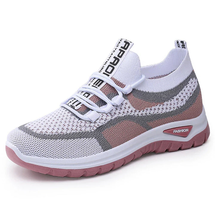 Selina | Breathable Lace-Up Shoes – Ideal for Walking and Running
