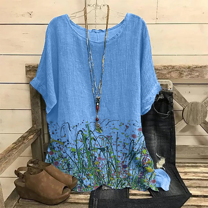 Summer Breeze Floral Blouse