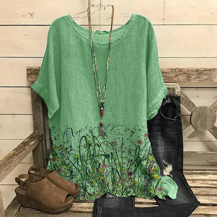 Summer Breeze Floral Blouse