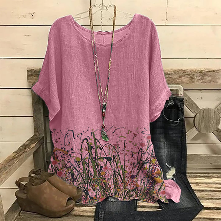 Summer Breeze Floral Blouse