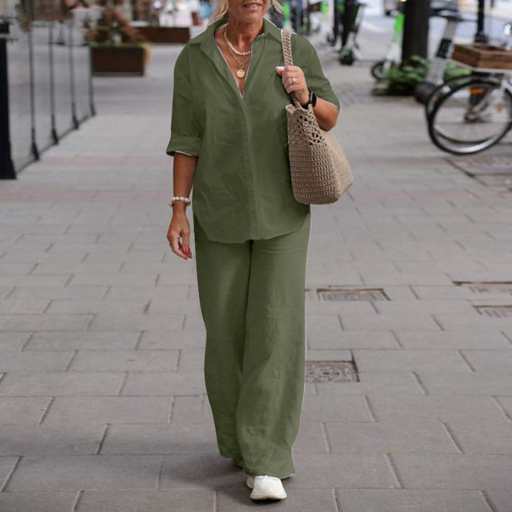 The Relaxed Shirt & Trousers Two-Piece Set