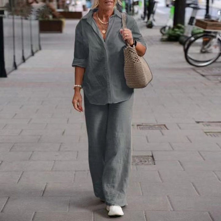 The Relaxed Shirt & Trousers Two-Piece Set