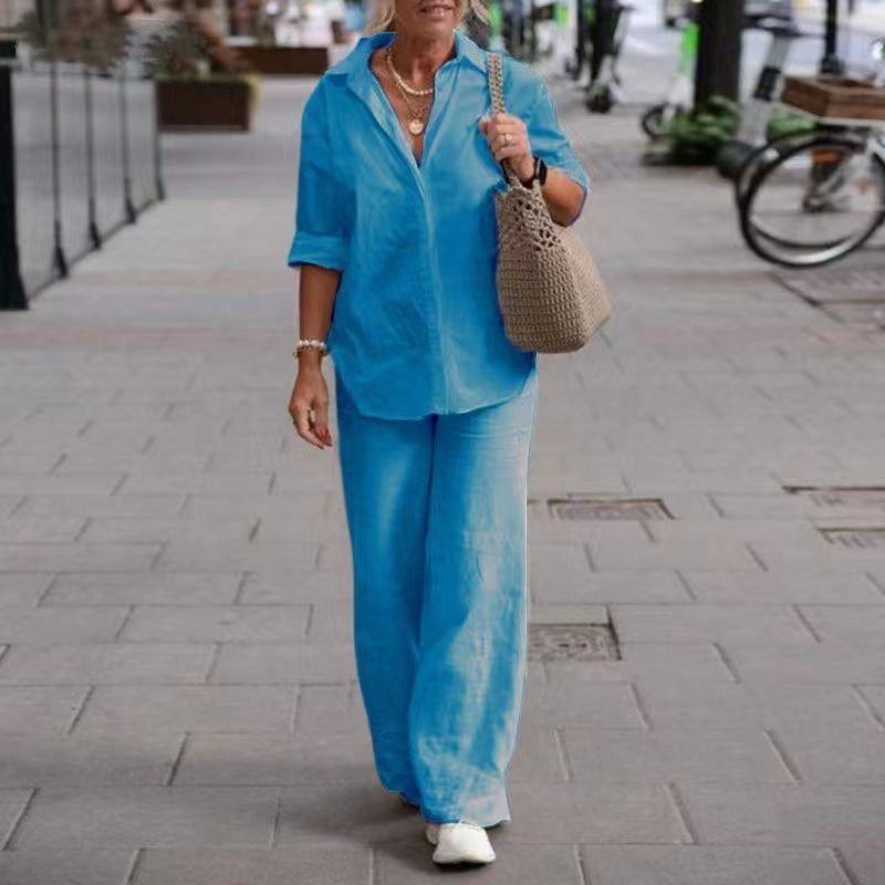 The Relaxed Shirt & Trousers Two-Piece Set