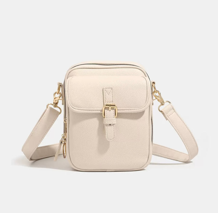 THE MAELYS | RFID-PROTECTED CLASSIC LEATHER CROSSBODY