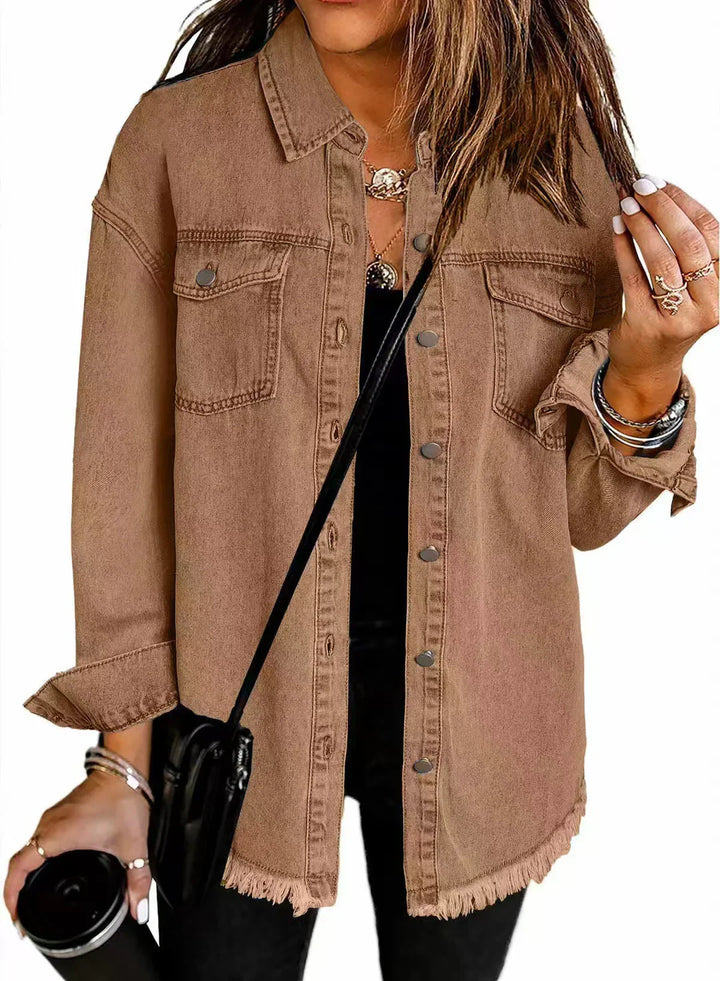 ROZANE™ - Classic Everyday Denim Jacket