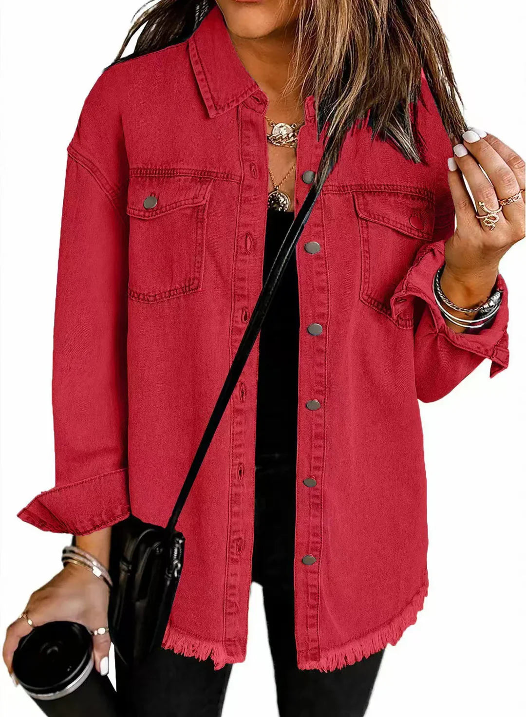 ROZANE™ - Classic Everyday Denim Jacket