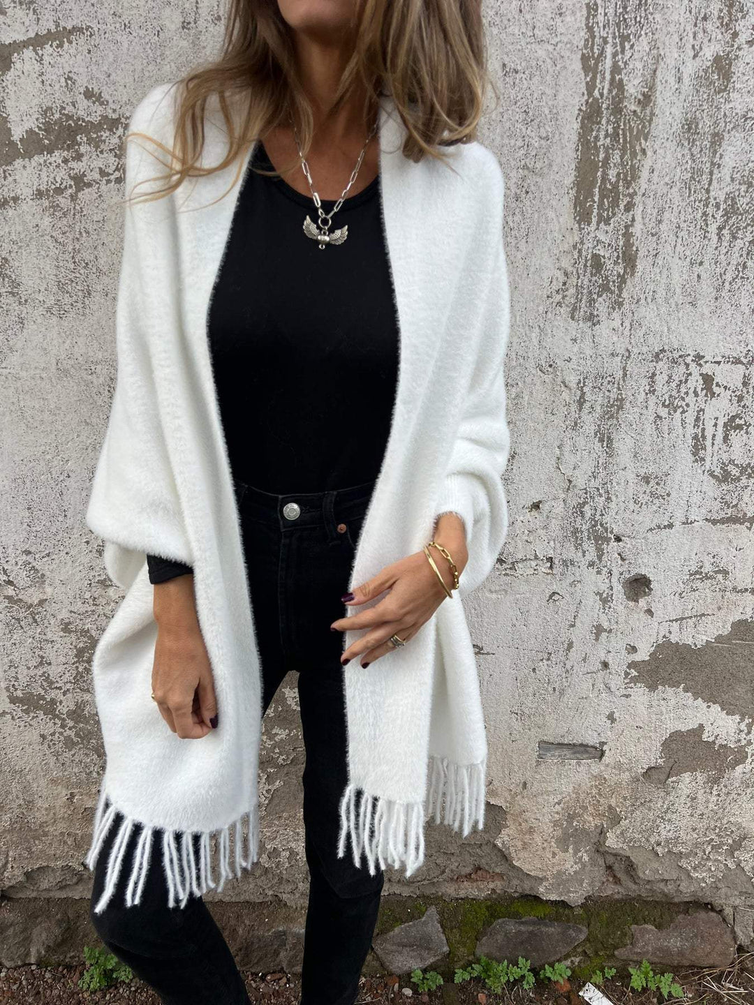 Zara™ - Stylish Autumn Coat with Scarf